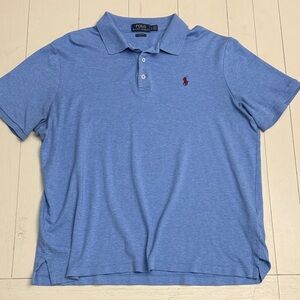 Polo by Ralph Lauren Classic Men's Size L Light Blue Polo Shirt
